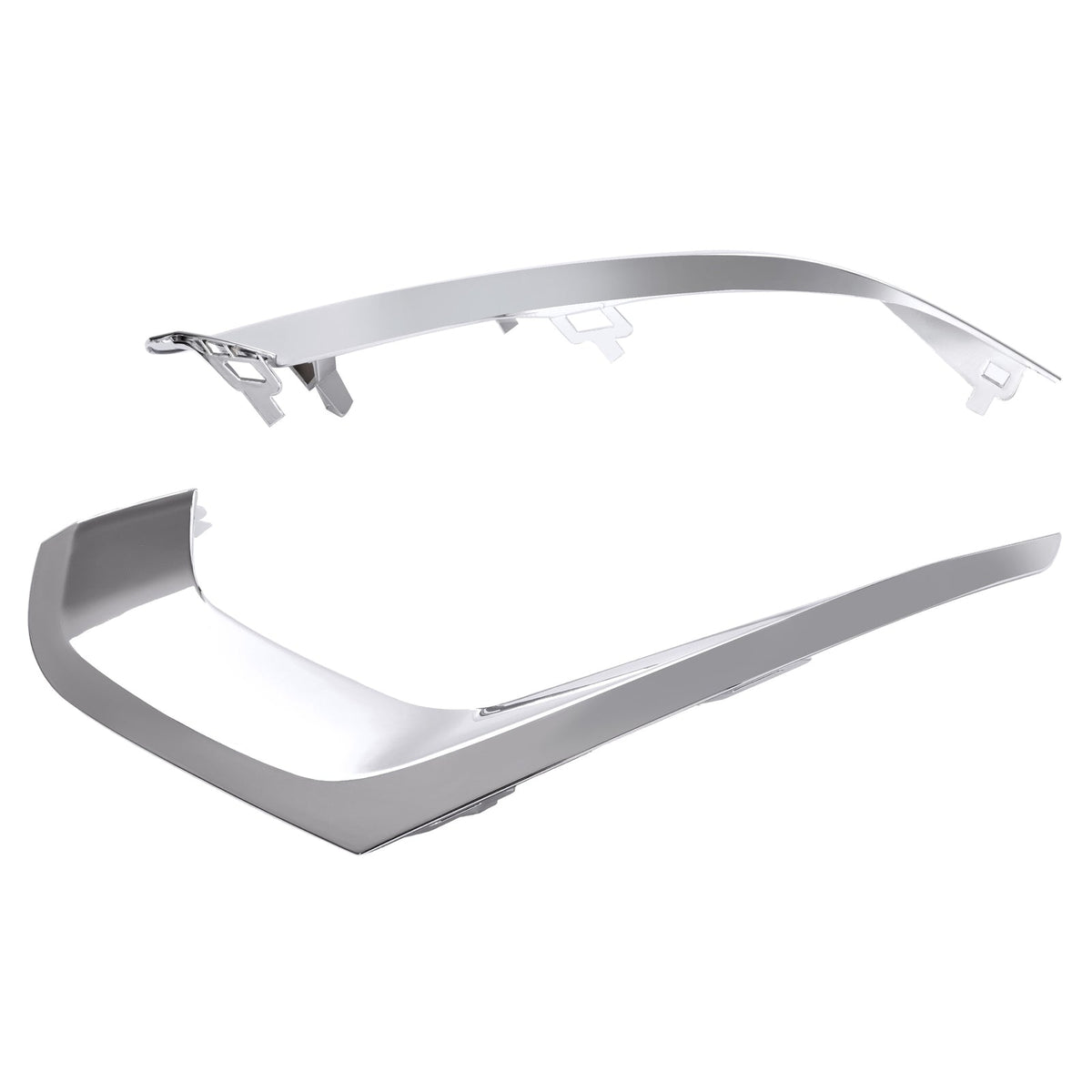 Front Passenger & Driver Side Fog Light Trim Cover For Chevy Traverse 2018-2021