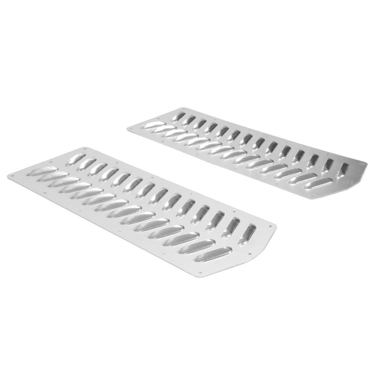 Universal Car Parts Hood Louver Vent Panel Set Hood Cooling Kit Unfinished