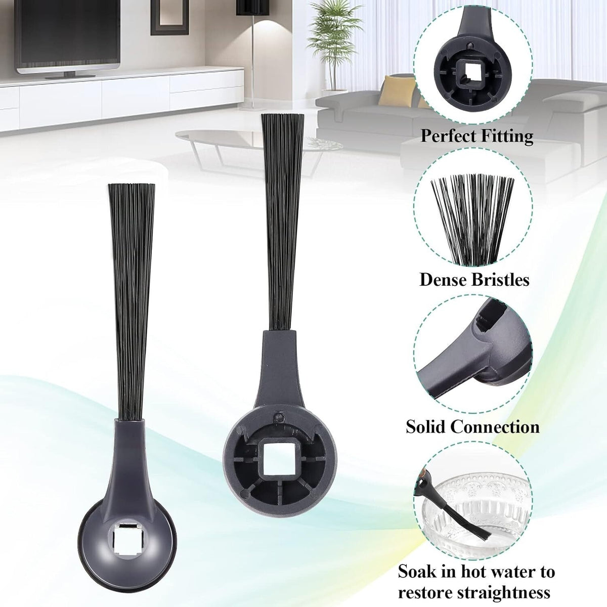 14 PCS Robot Vacuum Cleaner Replacement Parts Kit for Shark IQ R101AE(RV1001AE)