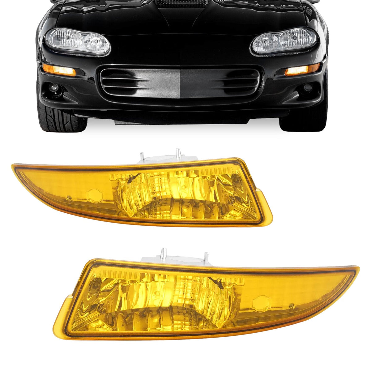 Side Marker Parking Turn Signal Corner Lights For Chevrolet Camaro 1993-2002