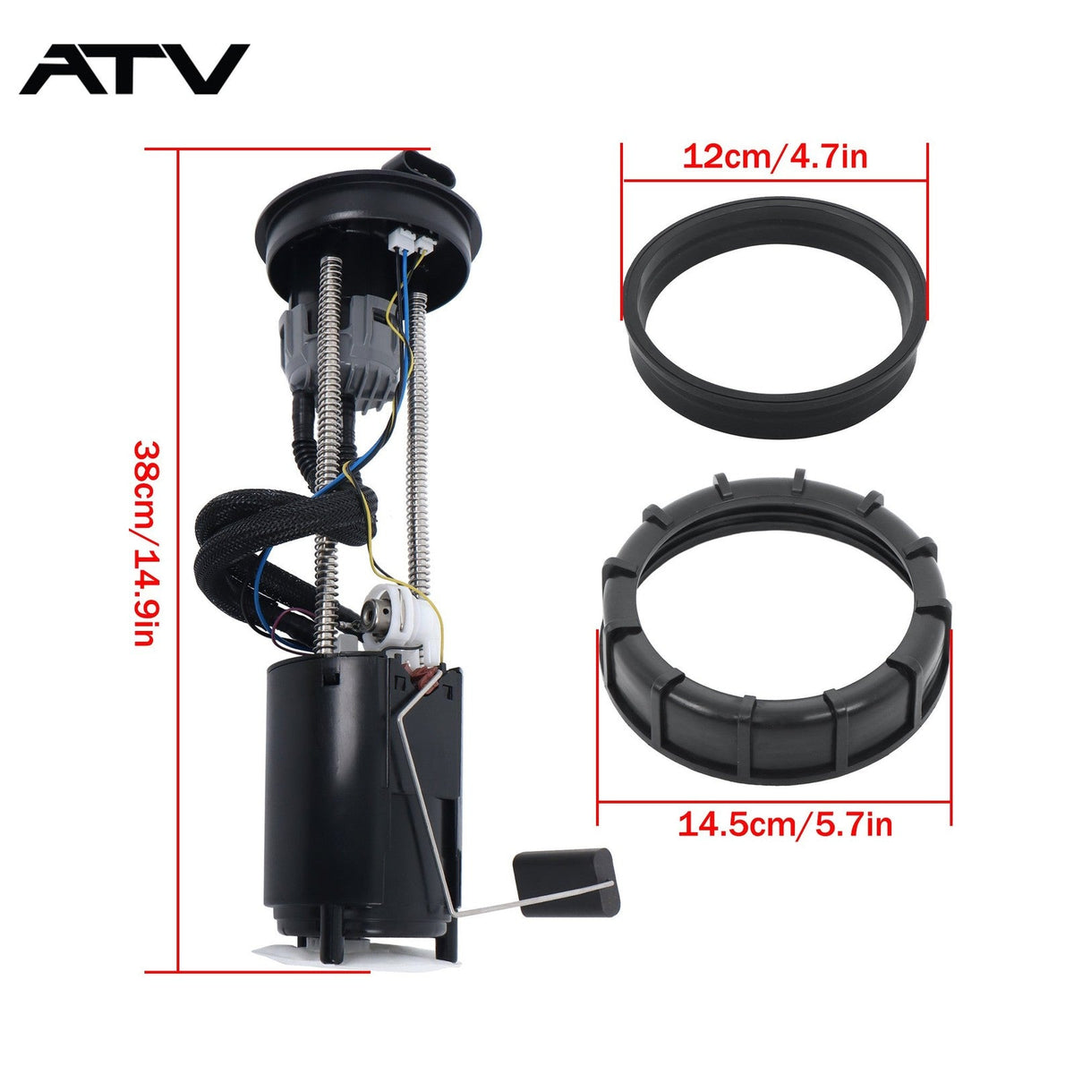 For Can-Am Maverick X3 MAX TURBO 2018-2019 #709001057 Fuel Pump Assembly ATV