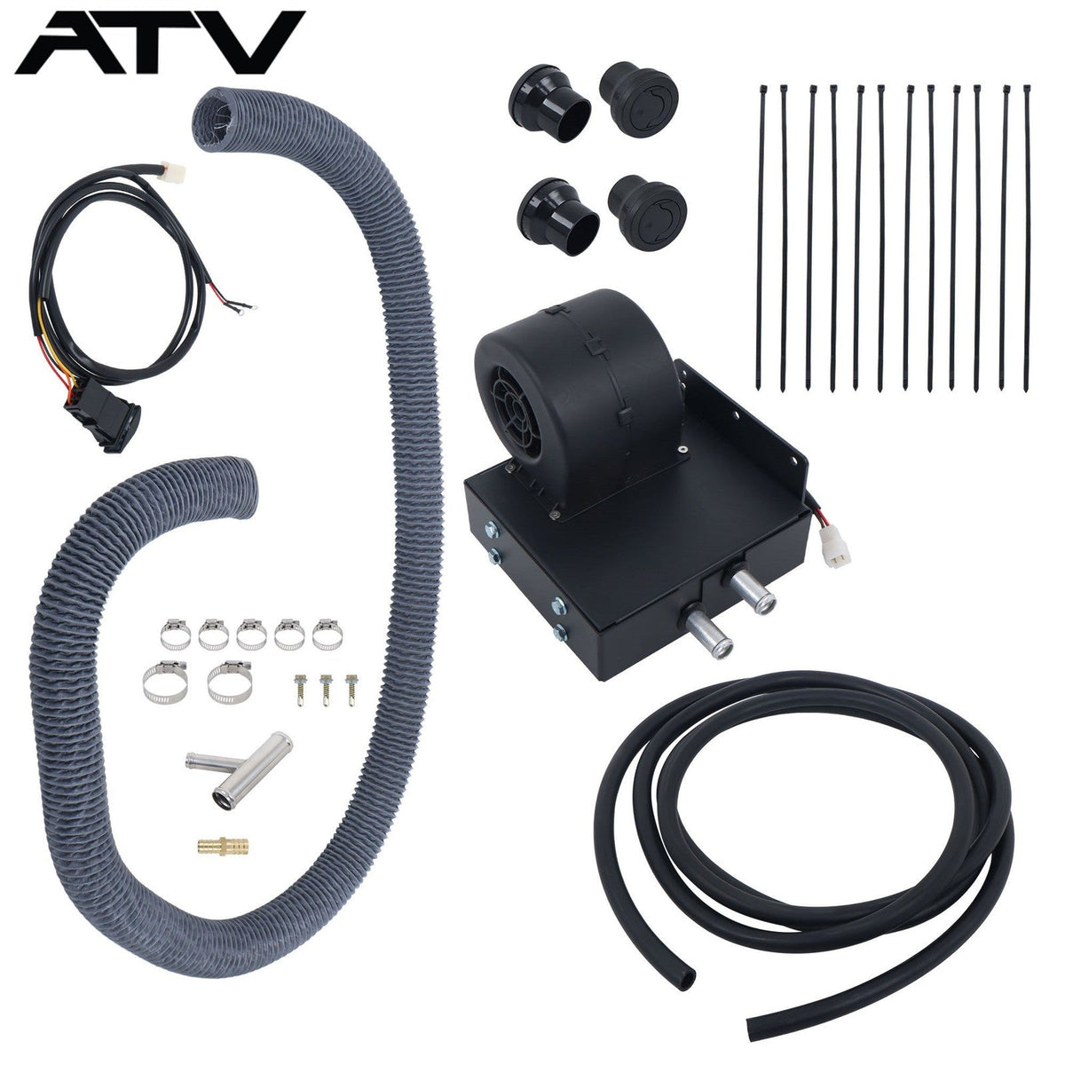 For 2014-2021 Polaris Ranger 570 Mid Size New Cab Heater with Defrost Kit