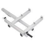 2" Receiver Aluminum Fishing Cart Caddy Hitch Mount Bracket For Outdoor Hauling