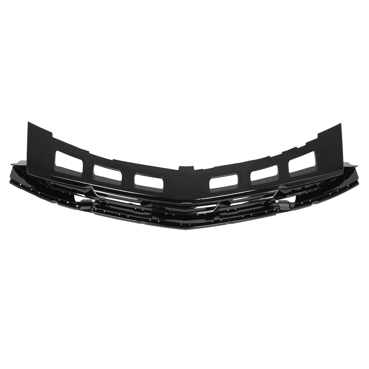 For 2019-2024 Chevy Camaro SS Front Bumper Upper Grille Guard Black Painted ABS