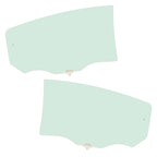 Driver Passenger Side Rear Door Window Glass For 11-16 Hyundai Elantra 4Dr Sedan