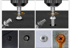 13PCS High Quality Screw Extractor Set Broken Bolt Remover S2 Steel Tool Kit