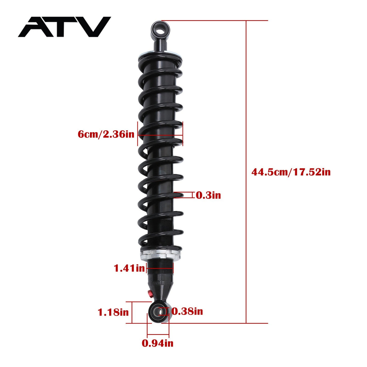2001-2014 For Honda Rubicon 500 Rear Shocks Absorber 52400-HN2-003 52400-HN2-A22