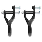 Heavy Duty Front Car Tow Hooks w/ Bolts For GMC Sierra 1500 2019-2026 Black