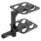Folding Hitch-Mounted Ski Snowboard Rack 2" Receiver Holds 4 Pairs of Skis