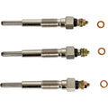 3X Glow Plug Fit Jinma 254 200 284 204 Tractor YD385 Y385T TY380 TY485 Engine
