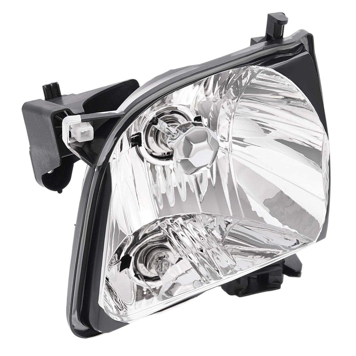 For 2001 2002 2003 2004 Toyota Tacoma White Headlights & Black Corner Light 4Pcs