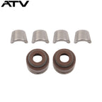Intake Exhaust Cylinder Gasket Kit for Honda TRX250EX Sportrax 250 2001-08
