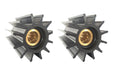 2Pcs Water Pump Impeller 29000K 500192 2988388 8359 for Sherwood CEF Caterpillar