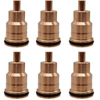 6X Injector Sleeve Tube Copper 3183368 Fit for Volvo D12 D16 Mack MP7 MP8 MP10