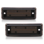 2x Smoke LED Rear Side Marker Lights Lamps For El Camino & Caballero 1978-1987