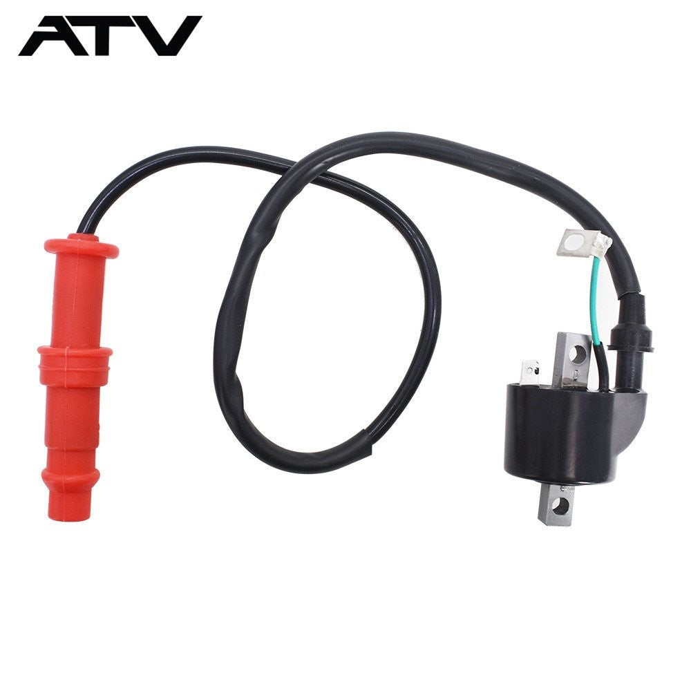 Complete Ignition Coil & Spark Plug Cap For Polaris Sportsman Ranger 500 96-02