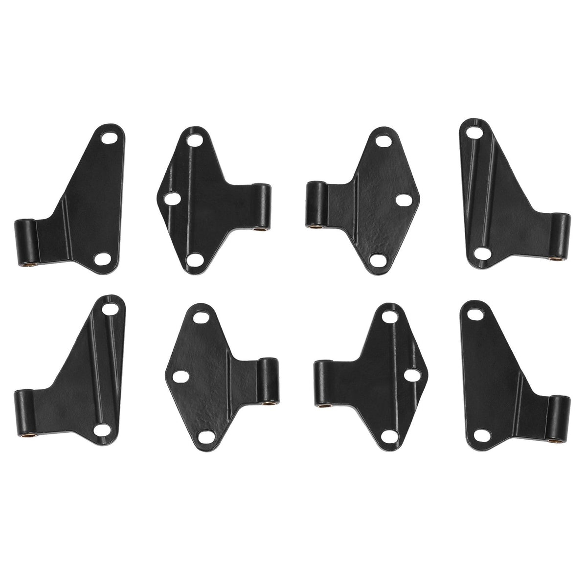 8PCS Inner Body Door Hinges Replacement Kit For 2007-2018 Jeep Wrangler JK