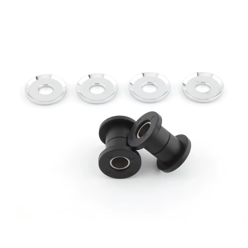Polyurethane Handlebar Riser Bushings For Harley Touring FLH FLT 83-UP & Softail