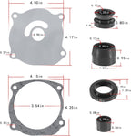 For Johnson Evinrude Water Pump Kit 5001594 BRP/OMC 140hp 150 175 200 V4 V6 V8