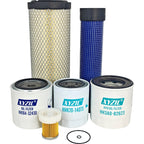 Complete Filter Service Kit For Kubota L2501 HST Oil Fuel Hydraulic Air Filter