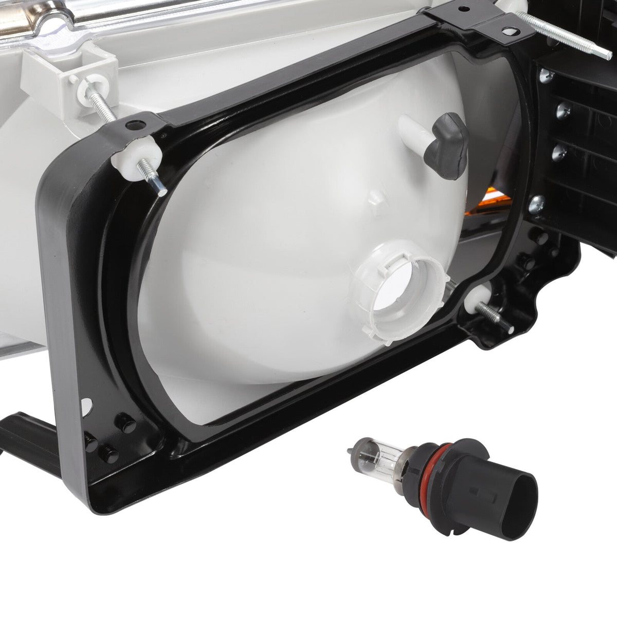 Headlight&Corner Light For Peterbilt 375 385 w/Wire Harness&Bulb Passenger Side