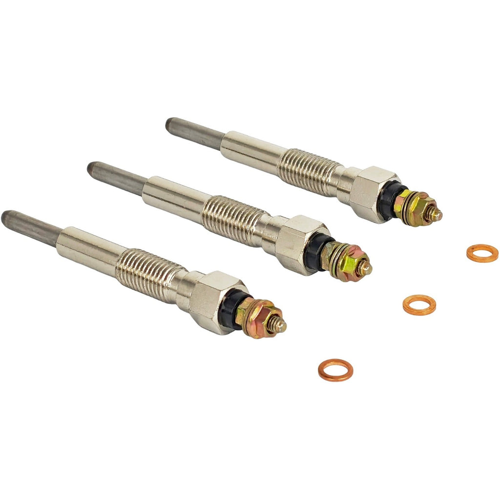 3X Glow Plug for Farm Pro 2010 2425  2420 204 254 Tractor YD385 Y385T TY380