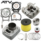 12100-HN5-670 For Honda Rancher 350 Trx350 FA TE 350CC Cylinder Head Piston Kit