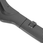 Carbon Fiber Color Front Bumper Lip Splitter For 2018-24 Infiniti Q50 Luxe Base