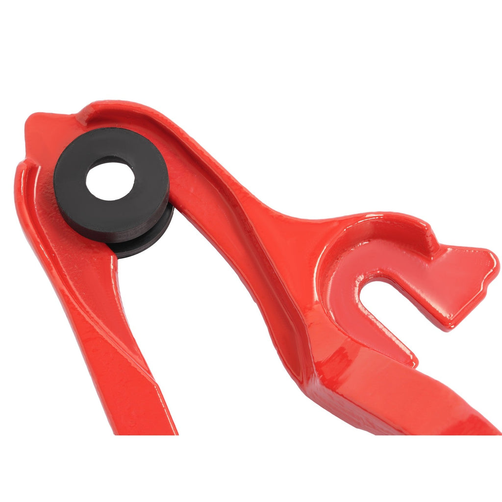 Front Heavy Duty Tow Hook Kits w/ Frame For Ram 1500 DT 2019-2024 Red Steel New