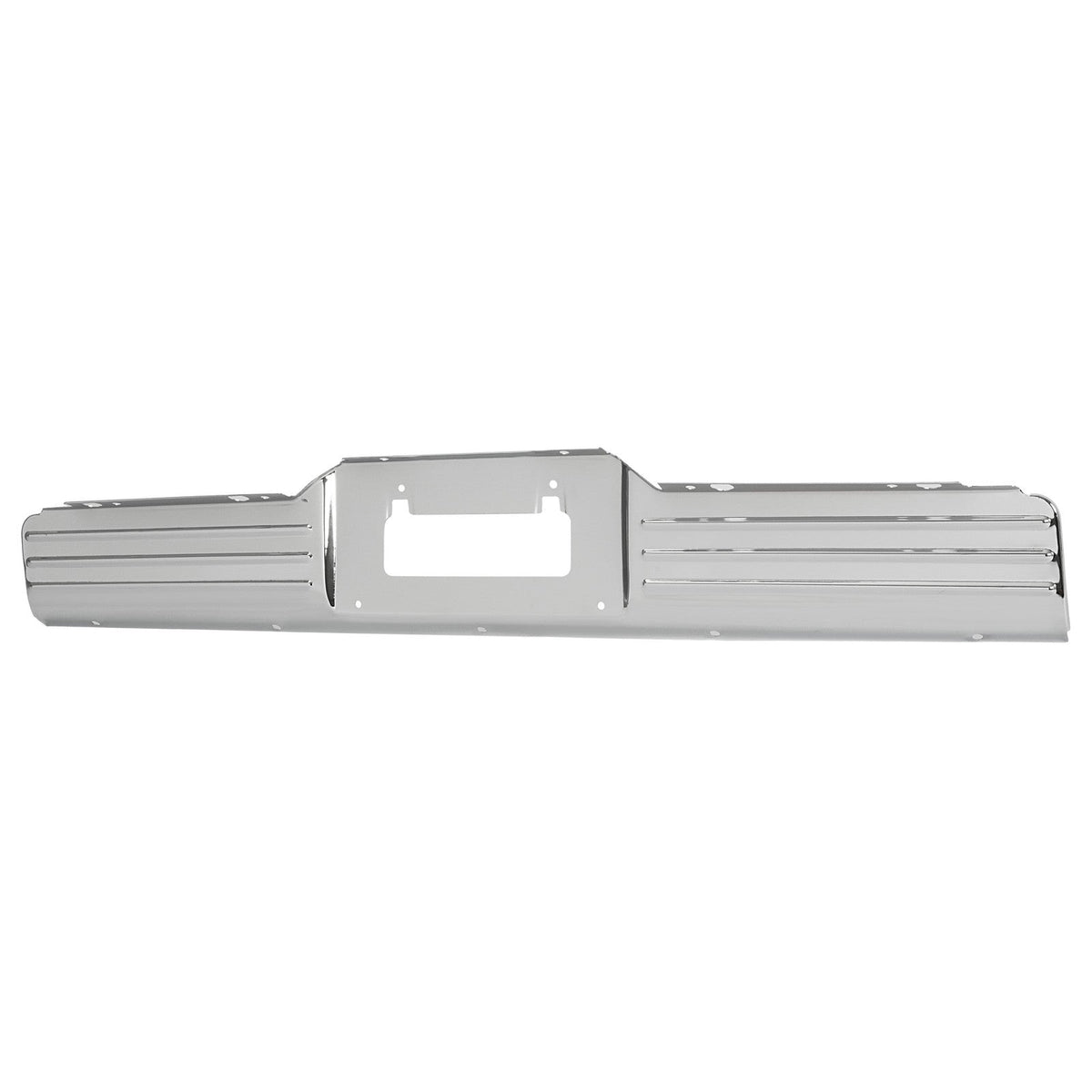 For 1964 Chevrolet Impala License Plate Panel Bracket Rear Steel Chrome