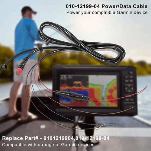 010-12199-04 Power/Data Cable 4-Pin For Garmin Striker VIVID 4cv 5cv 7cv 7sv 9sv