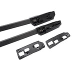 For Honda Pilot 2009-2015 Black 4Pcs Roof Rack Rails Cross Bar Side Rail
