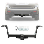 Class 3 Steel Trailer Hitch 2" Receiver Towing Carrier For Subaru Forester 14-18