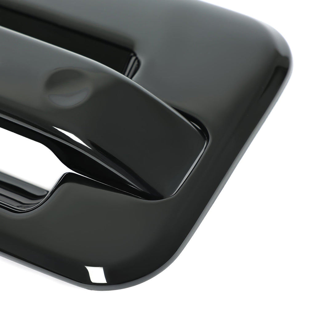 For Ford  F150 Crew Cab 2004-2014 Black Painted 4 Door Handle Covers W/ KeyPad