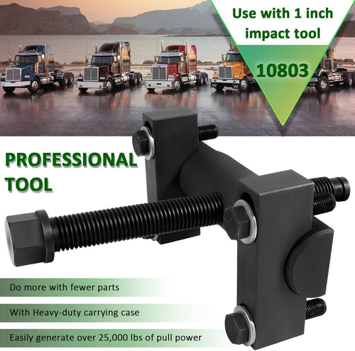 10803 Heavy-Duty Yoke Puller Semi Truck Yoke Remover Tool For Class 6-8 Trucks