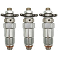3X 15271-53020 Fuel Injector for Kubota Engine V1902 V1702 D750 D850 D950 D1402