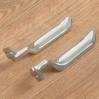 For F-150 F-250 F-350 Bronco 87-96 Chrome Metal Inside Interior Door Handle 2pcs