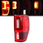 Right Passenger LED Tail Light Lamp For Ford Ranger XLT XL 2019-23 W/Blind Spot