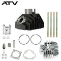 47mm Cylinder Piston Ring Gasket Kit For Yamaha PW80 Y-Zinger 1983-2006