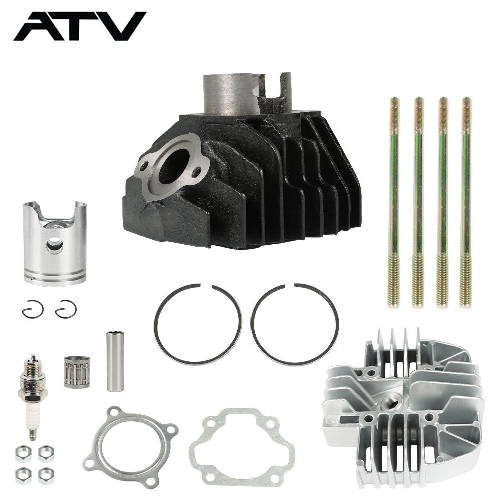 47mm Cylinder Piston Ring Gasket Kit For Yamaha PW80 Y-Zinger 1983-2006