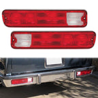 Rear Tail Light Set For Chevy El Camino Malibu Wagon / GMC Caballero 1979-1987