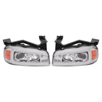 LED DRL Projector Headlights HeadLamps Left+Right For Dodge Charger 2006-2010