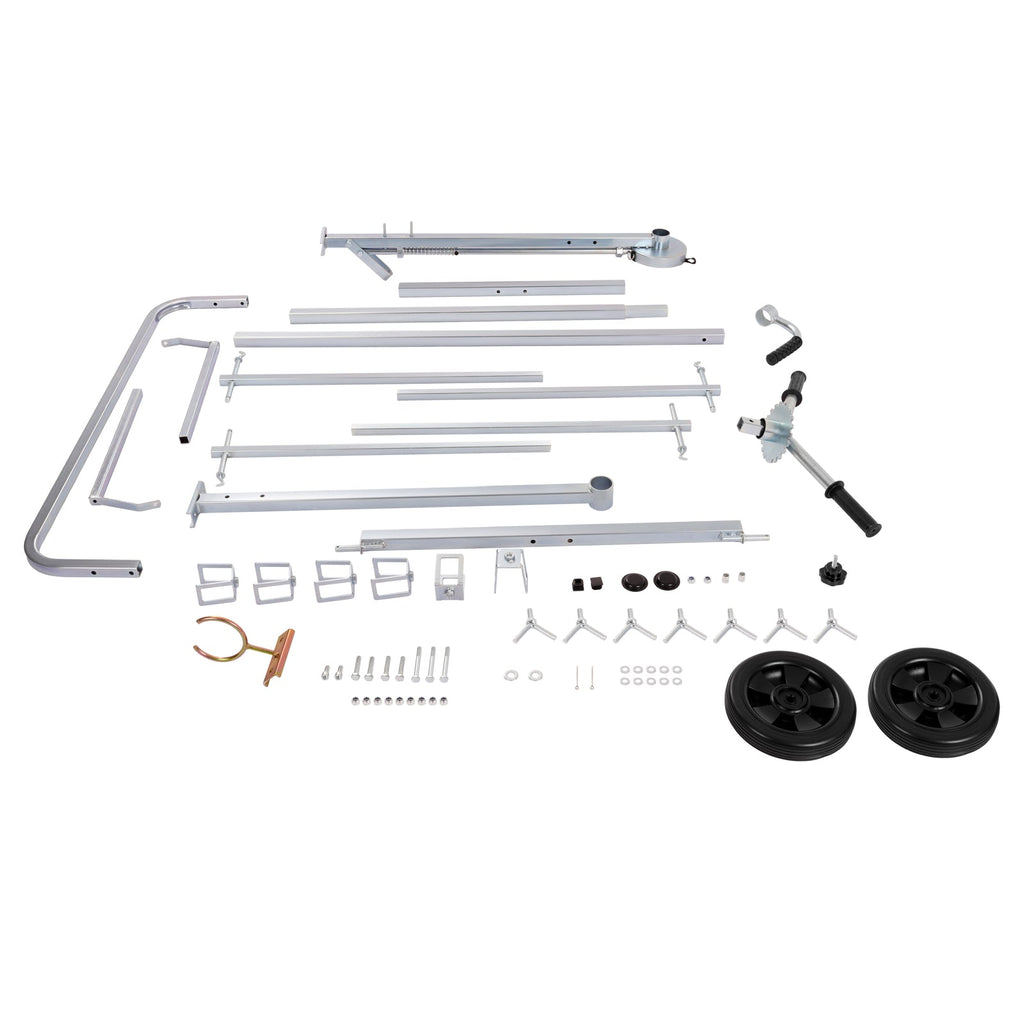 Paint Rack Rotating Parts Work Stand Painting Repair For AutoBody Door Bumper
