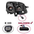For GMC Acadia 2007-2012 Projector Headlights Headlamps W/bulbs Left+Right Clear