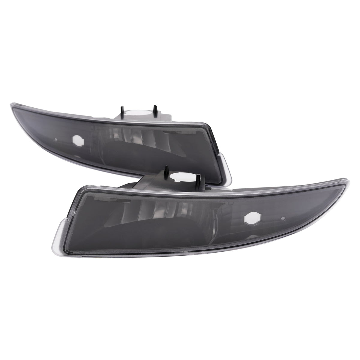 4PCS Black Side Marker Turn Signal Light Bumper Lamp For Chevy Camaro 1993-2002