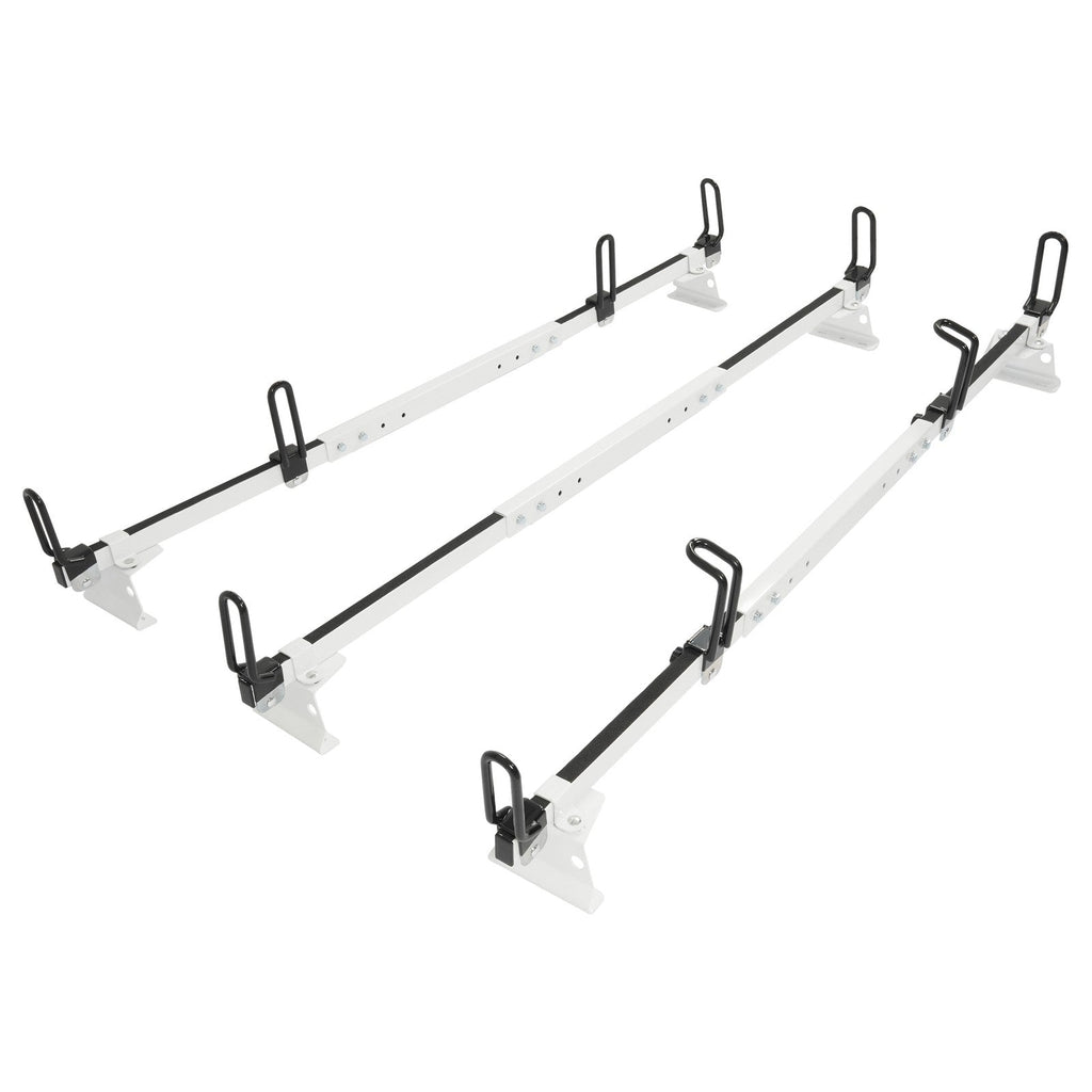 3-Bars Cargo Van High Ladder Roof Rack For Nissan NV 1500 2500 3500 750 lbs