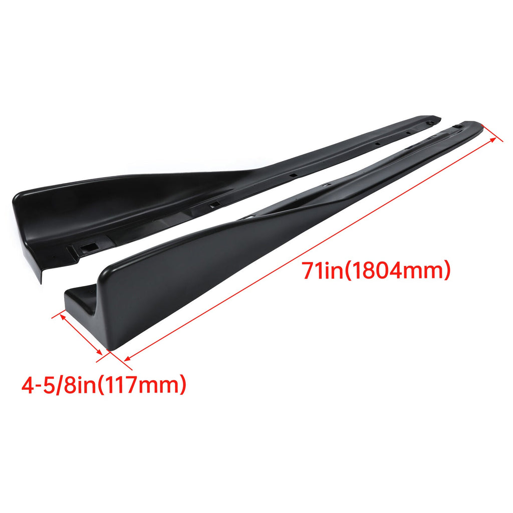 Fits Subaru Impreza WRX STI 02-07 CS Style Side Skirts Rocker Panel Extension PP