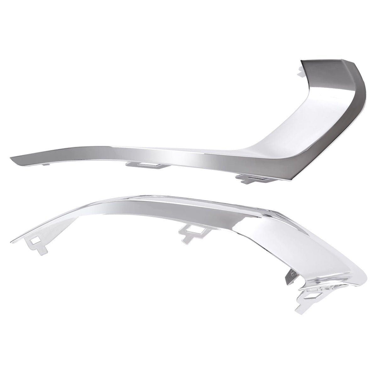 Front Passenger & Driver Side Fog Light Trim Cover For Chevy Traverse 2018-2021