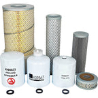 Filter Kit for CASE 580B w/L 4 3.1L 3081cc Engine Lube Fuel Outer Inner Air