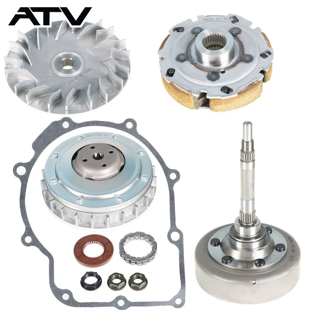 Wet Clutch Sheave Housing Bearing Gasket Kit For Yamaha Rhino Grizzly 660 02-08